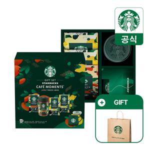 [설 선물세트] 스타벅스 카페모먼트 설 선물세트(스틱30T+65g 1병+머그)