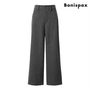 정상가:89,000원 ㅣ 페이크 포켓 기모 와이드 팬츠 (XO4TA004L0)