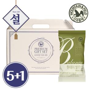 [5+1] [산과들에] 하루견과 원데이발란스그린 30입 선물세트 설 명절 선물