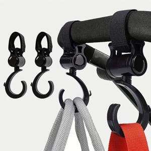 (2개입) 다용도 벨크로 유모차걸이 유모차 가방걸이 고리 홀더 악세사리