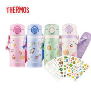 써모스 마이 디자인 보틀 스트랩 원터치 텀블러 JOI-350K