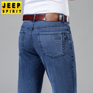 정품 JEEP SPIRIT 지프 여름용 청바지 지프 스피릿 청바지 빅사이즈 청바지 스판청바지 JEEP SPIRIT J8027