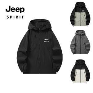 지프 JEEP SPIRIT 얇은 야상 점퍼 통기성 래시가드 트레킹 바람막이