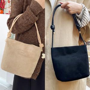 여성 데일리 스웨이드 투웨이백 가방 숄더백