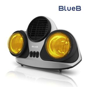 블루비 욕실난방기 전기히터온풍기 2구+PTC BLL-BH40  1초발열 안전망탑재