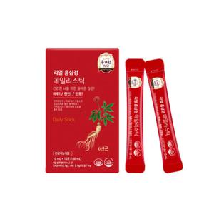 진세노사이드7mg 6년근 리얼 홍삼정 데일리 스틱(10ml x 15포) 건강기능식품인증