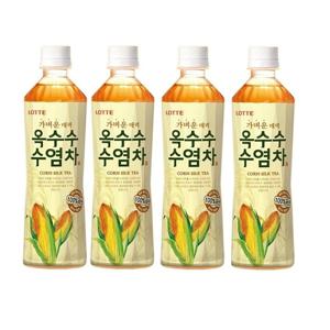 롯데 옥수수수염차 500ml x 48pet