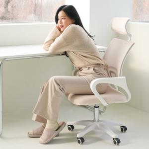 다니카 메이플 편한 팔걸이 컴퓨터 메쉬 사무용 책상 헤드형 의자