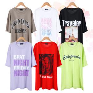 시즌오프 균일가 7900원/반팔 롱티/빅사이즈/여자/박스티/원피스/임부복/면/티 시즌오프 균일가