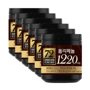 드림카카오72퍼센트 86g X 6개
