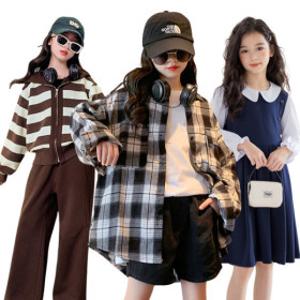 주니어 여아 초등학생 상하복 청바지 원피스 긴팔 긴바지 가을 트레이닝복 자켓 상하세트 기획전