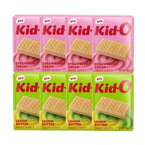 (와인안주)키도 크래커 샌드위치 90g (딸기 4개+레몬버터 4개)