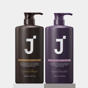 제이숲 오리지널 실크케라틴 샴푸 1000ml + 오리지널 실크케라틴 트리트먼트 1000ml