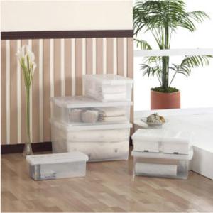 창신리빙 시스템 리빙박스 6L~68L 투명플라스틱 정리함 국내생산 다용도 정리함 대형 수납함