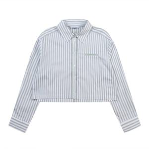 [코데즈컴바인] 스트라이프 크롭 긴팔셔츠 (CJA-SH502W2)