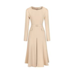 [제이제이 지고트]퍼프 슬리브 플레어 원피스GMBA0OP40