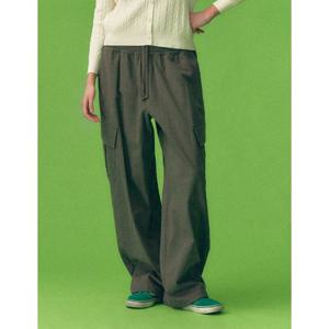 [유씨엘에이]남녀공용 풀밴딩 베이직 카고팬츠 UB3LP83