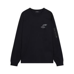 [버커루]남성 16수 싱글 MA-1 루즈핏 긴팔 티셔츠 B245TS300P