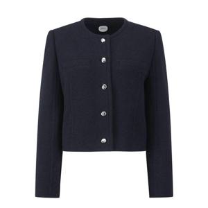 듀엘 트위드 크롭 자켓_D252MSF037