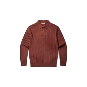 올젠 버티컬 골조직 카라 스웨터 ZBF4ET1204