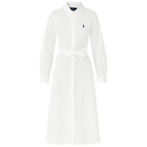 폴로 랄프로렌 미디 원피스 211B18781 001WHITE