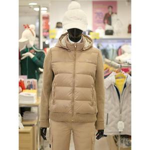 루이까스텔 세이브존03 여성 골프 겨울 니트 하이브리드 덕 패딩 점퍼 AQ7LEJP001A