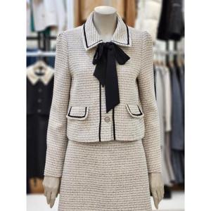 SOUP 세이브존07 리본탈부착트위드자켓 OA3JKQ4