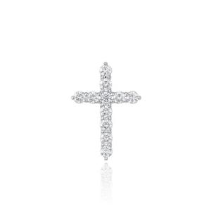 [GB] 모던 다이아몬드 십자가 14K GOLD 펜던트 LPF24004D