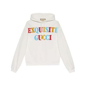 구찌 후드 티셔츠 700120XJEXD9095 WHITE DOM