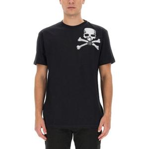 필립플레인 로고 반팔티셔츠 MTK6187_PJY002N02