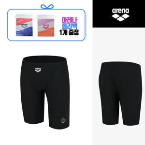 아레나 일반 사각 수영복(M1MF04) 4부 수영 반바지