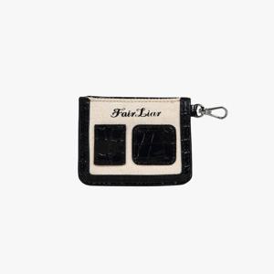 페어라이어 여성 네임택 겸용 티꽂이 (블랙)