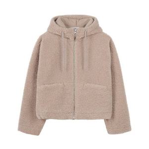 [폴햄]여성 덤블 플리스 크롭 후드집업 자켓(PHE4TC2310)