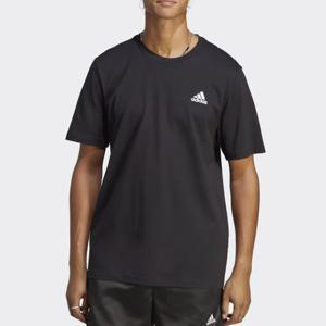 [아디다스] ESSENTIALS 스몰 로고 싱글 저지 남성 반팔티 IC9282