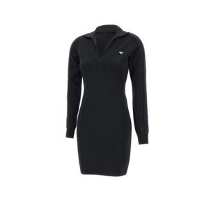 아디다스 롱 슬리브 칼라 드레스 KB3069 BLACK Black