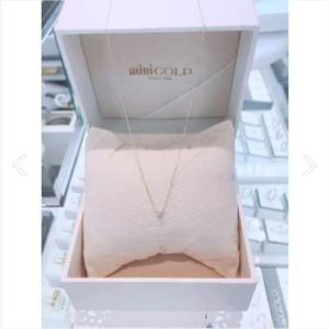 미니골드 14K 솔리 라운드4발 목걸이(3MM)NONM4028