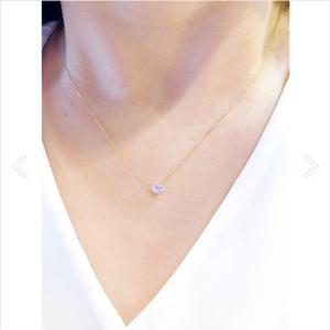 미니골드 14K 솔리 라운드 목걸이 6발 NONM4031