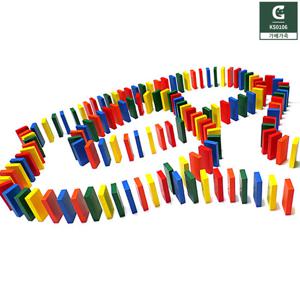 (가베가족)KS0106 큰솔스토밍 칼라도미노 100p+보관함