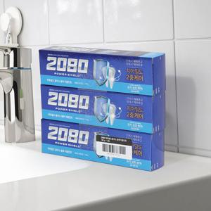 [애경]애경 2080 파워쉴드 플러스 블루 더블민트 치약 140g x 3입