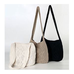 MT98 니트 예쁜 크로스백 캐주얼 여성 학생 보조가방