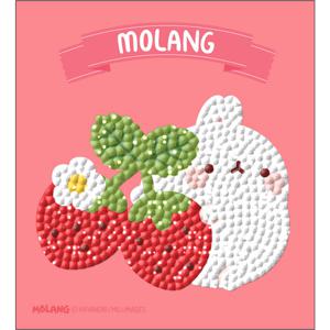 DIY 보석십자수 달콤딸기 몰랑 스티커 10x11 BST1-14