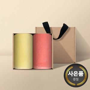 송월 30수컬러고리 핸드타올 2매 크라프트세트