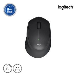 로지텍코리아 로지텍 M331 무소음 무선마우스 블랙