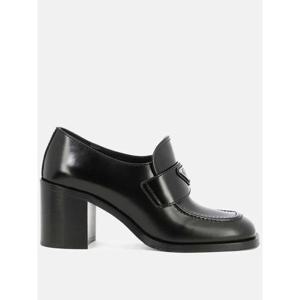 (명품) 라프리마 프라다 브러쉬드 가죽 하이힐 로퍼 1