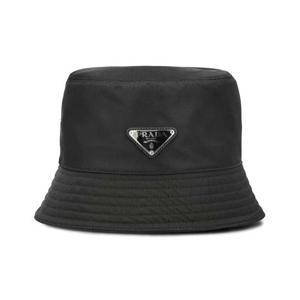 25FW 프라다 리나일론 버킷햇 블랙 1HC137 2DMI F0002