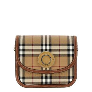 Burberry 스몰 엘리자베스 체크 폴드오버 탑 크로스바디 백 8071356 A9534 TP934655225