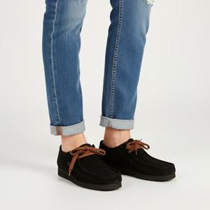 배송 클락스 왈라비 블랙 스웨이드 여성 로퍼 26155522