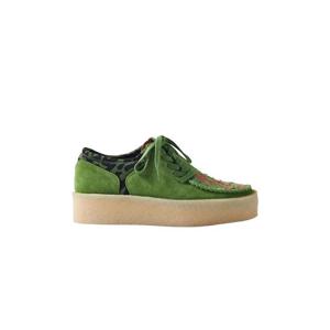 Clarks Originals클락스 오리지널스 x 살레헤 벰버리 러거 컵솔 다크 그린 261-72615