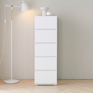 퍼스웰 도도스 LPM코팅 광폭400 5단 틈새서랍장(DO_011)