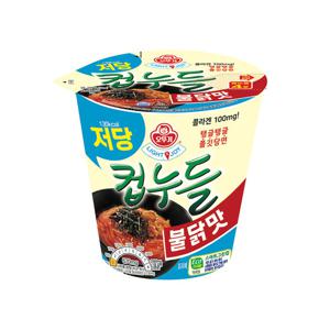 컵라면 오뚜기 저당 컵누들 불닭맛 42g 15개